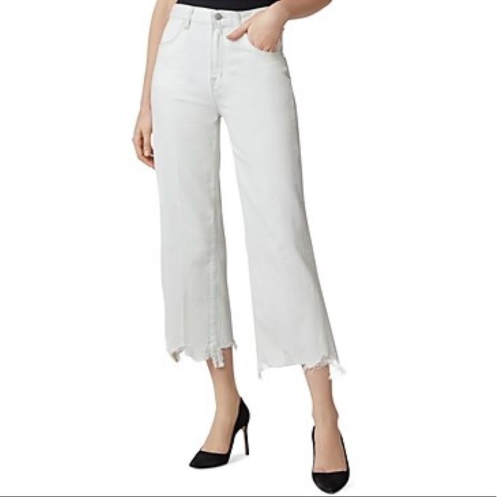 J brand Joan Crop Shredded Jeans Vanish Destruct
